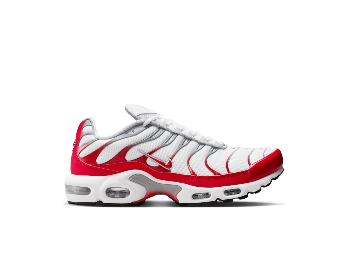 Nike Air Max Plus White University Red