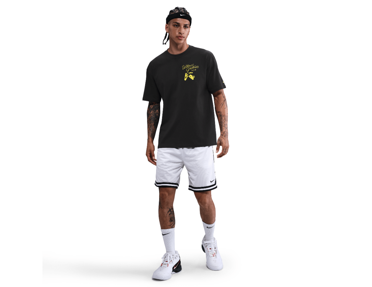 LeBron "Uncharted" Men's Max90 Basketball T-Shirt Black LeBron "Uncharted" Men's Max90 Basketball T-Shirt Black