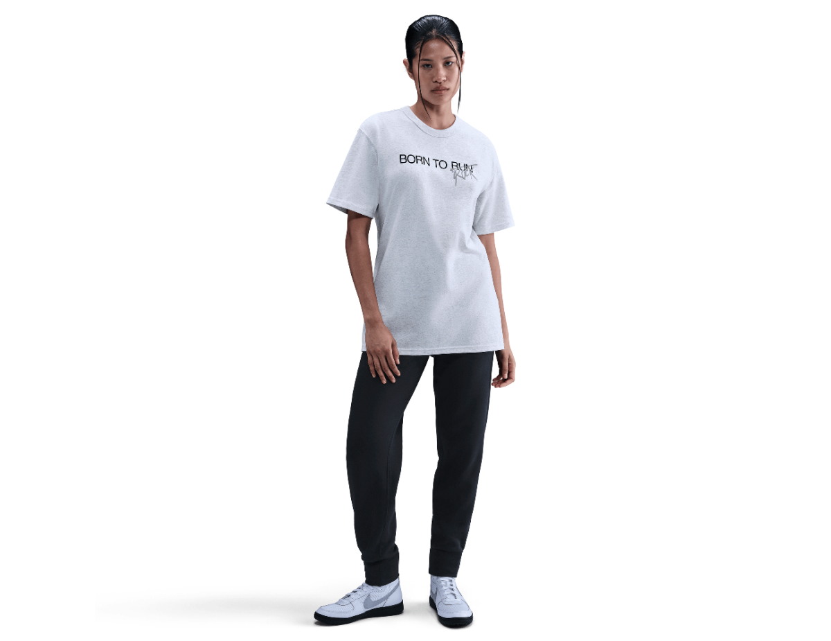 Nike x Stranger Things Men's T-Shirt Birch Heather Nike x Stranger Things Men's T-Shirt Birch Heather