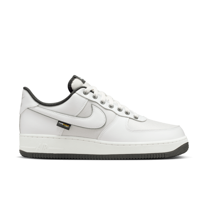 Nike Air Force 1 Low '07 LV8 Summit White Dark Smoke Grey Cordura Nike Air Force 1 Low '07 LV8 Summit White Dark Smoke Grey Cordura