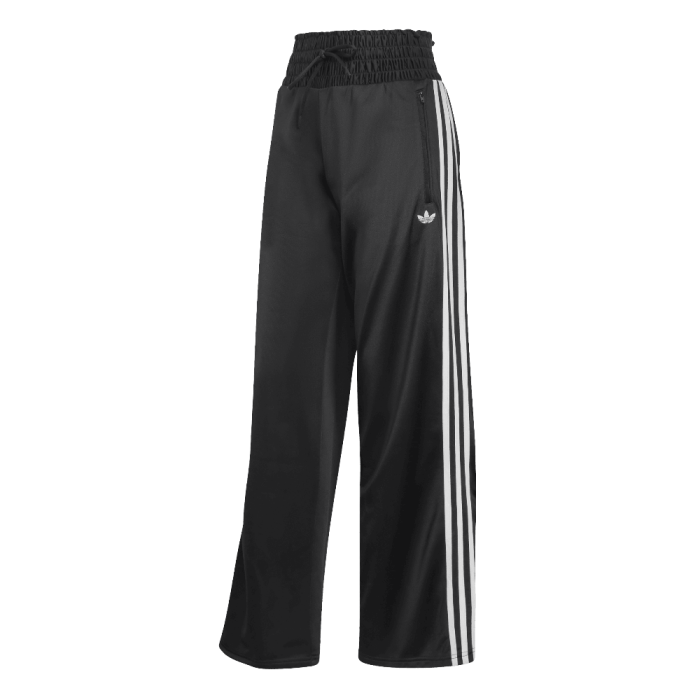 Adidas Smockef Firebird Tracksuit Bottoms Black Adidas Smockef Firebird Tracksuit Bottoms Black