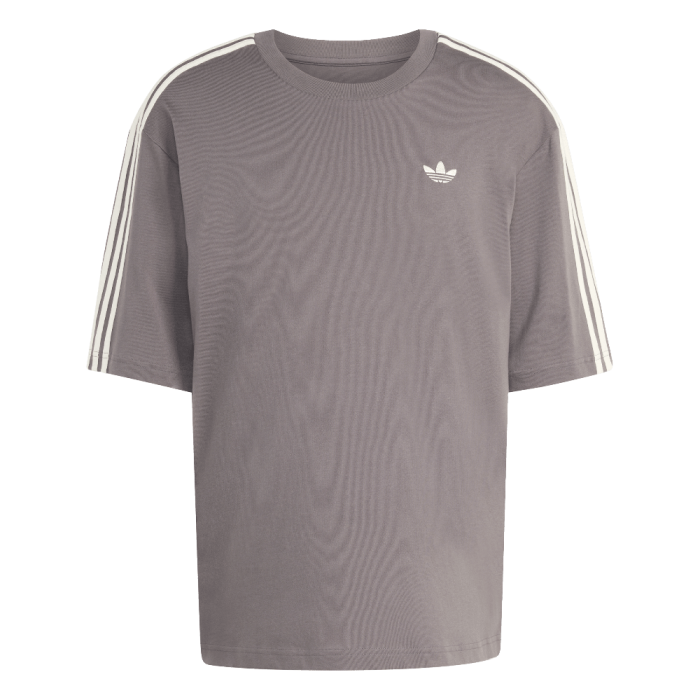 Adidas Adicolor 3-Stripes Oversized T-Shirt Charcoal