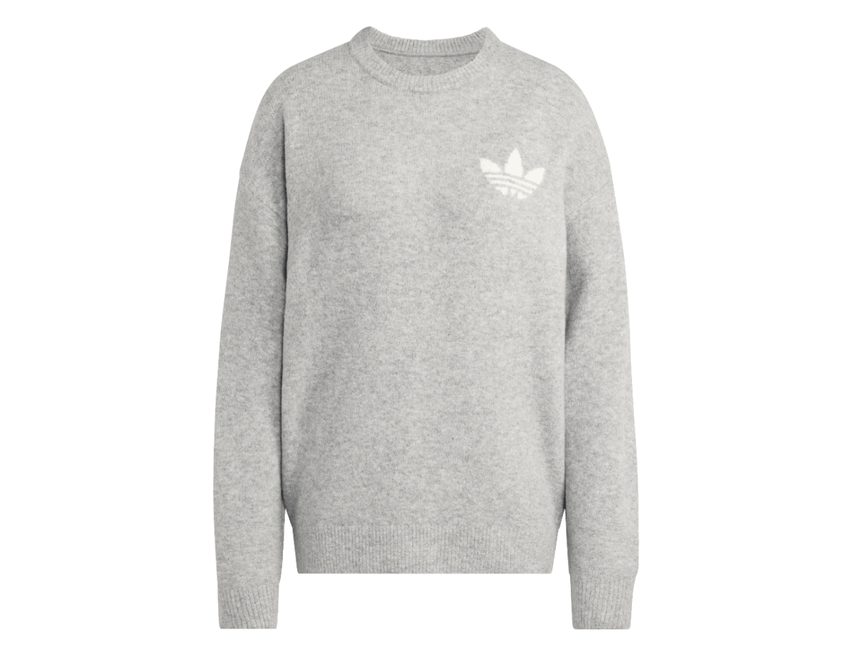 adidas Originals Athletic Dept Knitted Sweatshirt Grey