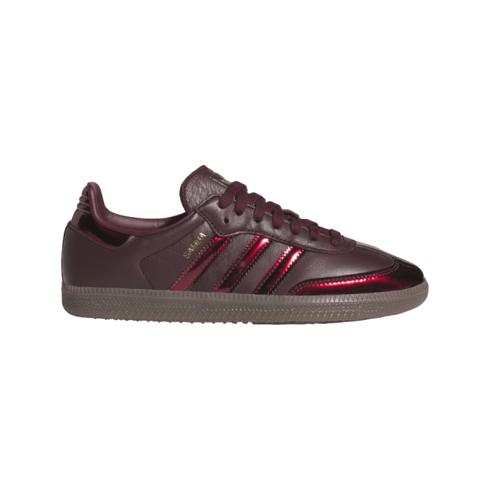 adidas Samba OG Maroon Gold Metallic (Women's) adidas Samba OG Maroon Gold Metallic (Women's)