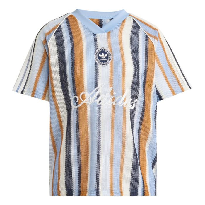 Adidas Originals Summer Glow Knitted Oversized Jersey Ash Blue