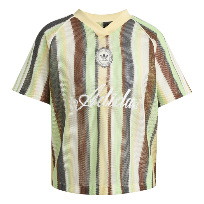 Adidas Originals Summer Glow Knitted Oversized Jersey Easy Yellow