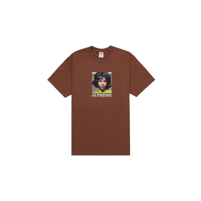 Supreme Aretha Tee Brown Supreme Aretha Tee Brown