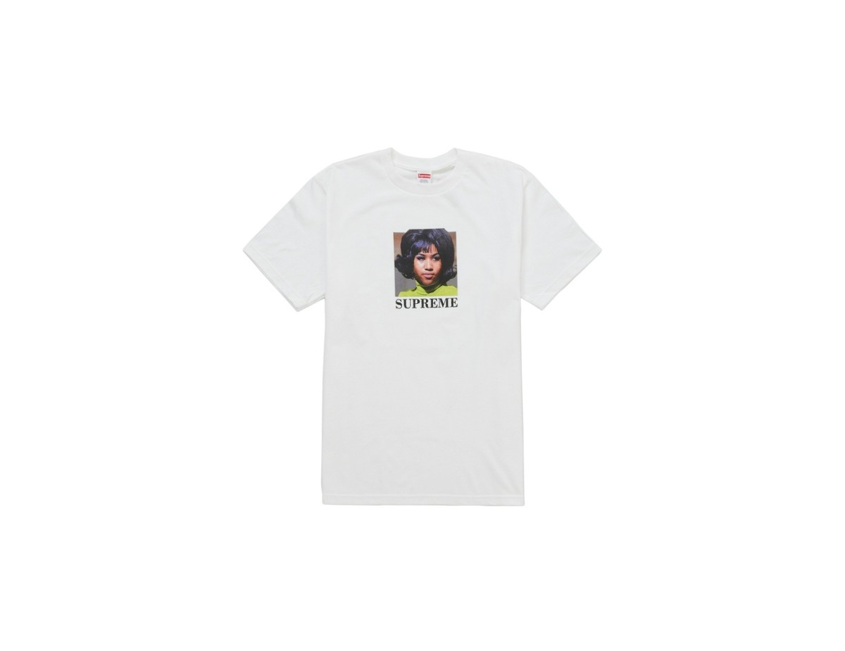 Supreme Aretha Tee White Supreme Aretha Tee White