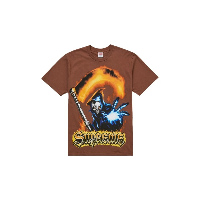 Supreme Grim Reaper Tee Brown Supreme Grim Reaper Tee Brown