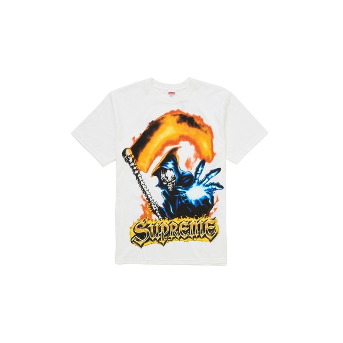 Supreme Grim Reaper Tee White Supreme Grim Reaper Tee White