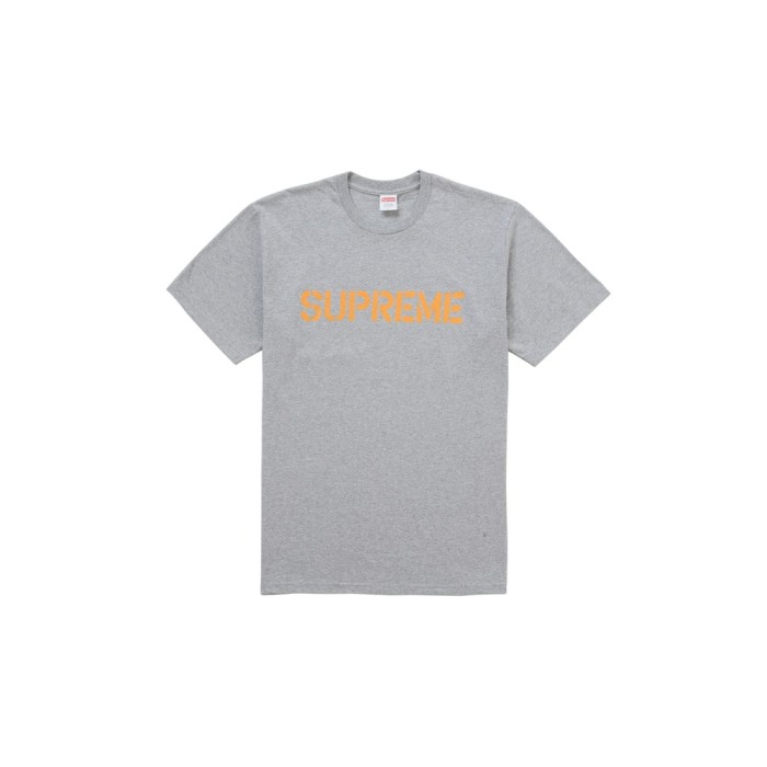 Supreme Hard Tee Heather Grey Supreme Hard Tee Heather Grey