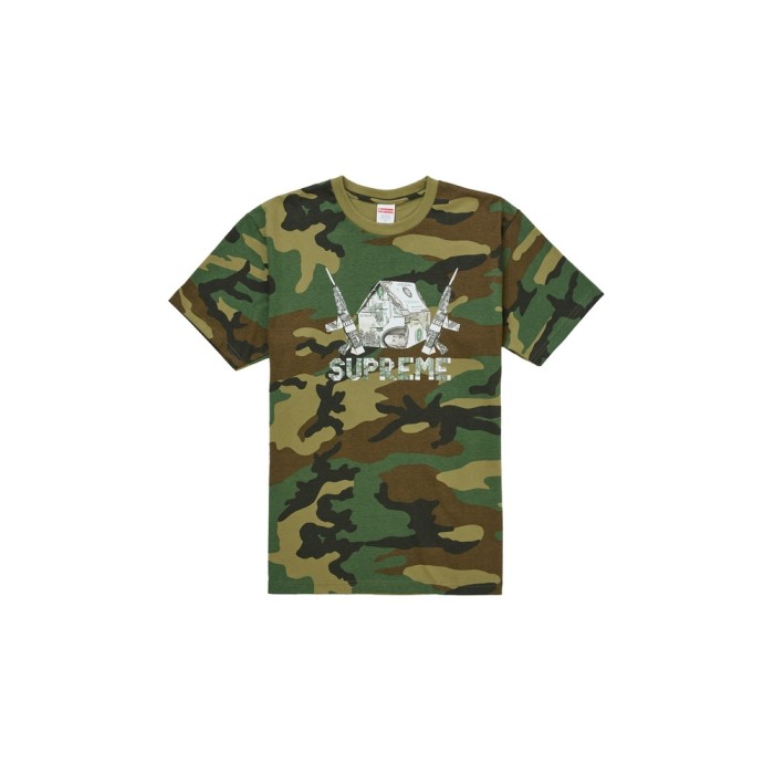 Supreme Origami Tee Woodland Camo Supreme Origami Tee Woodland Camo