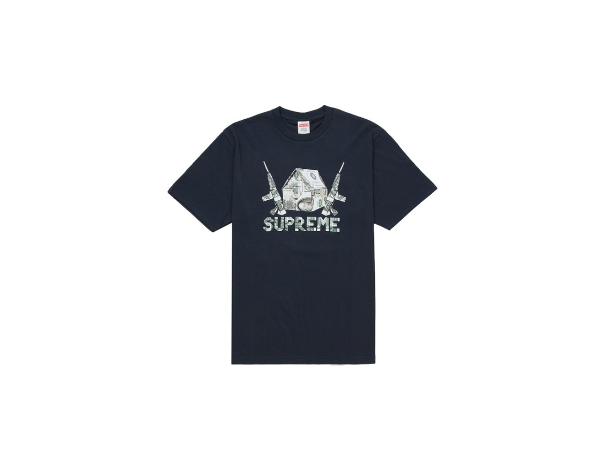 Supreme Origami Tee Navy