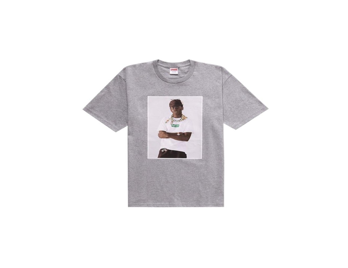 Supreme Tyler The Creator Tee Heather Grey Supreme Tyler The Creator Tee Heather Grey