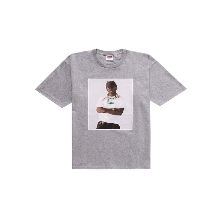 Supreme Tyler The Creator Tee Heather Grey Supreme Tyler The Creator Tee Heather Grey