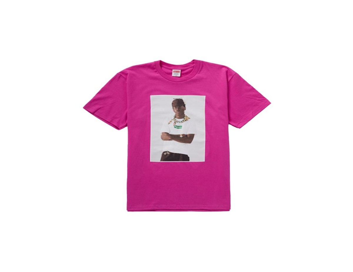 Supreme Tyler The Creator Tee Magenta Supreme Tyler The Creator Tee Magenta