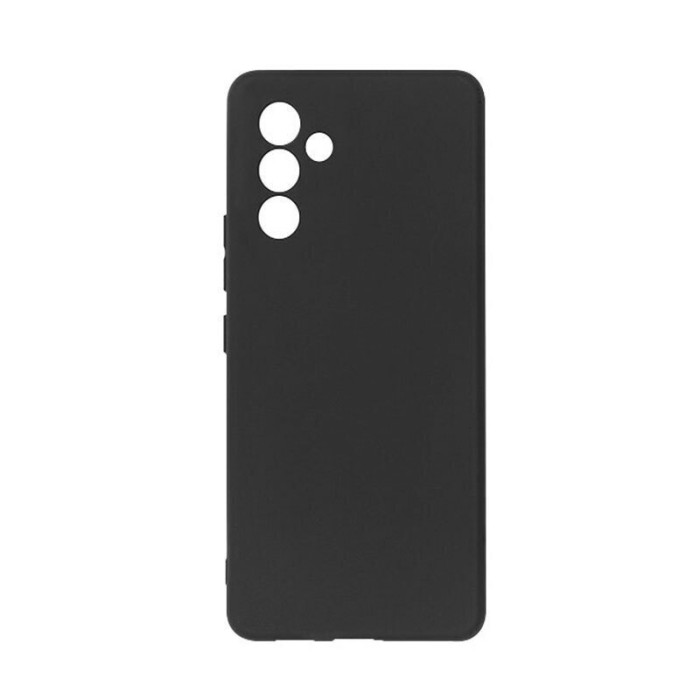 Back Cover Θήκη Σιλικόνης Μαύρη