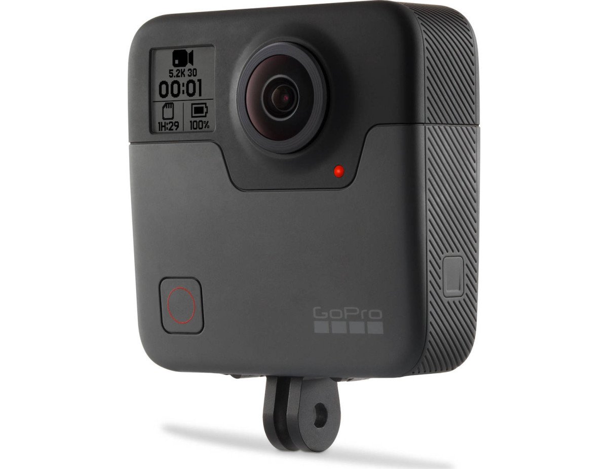 GoPro Fusion Action Camera 4K Ultra HD Υποβρύχια με WiFi Μαύρη