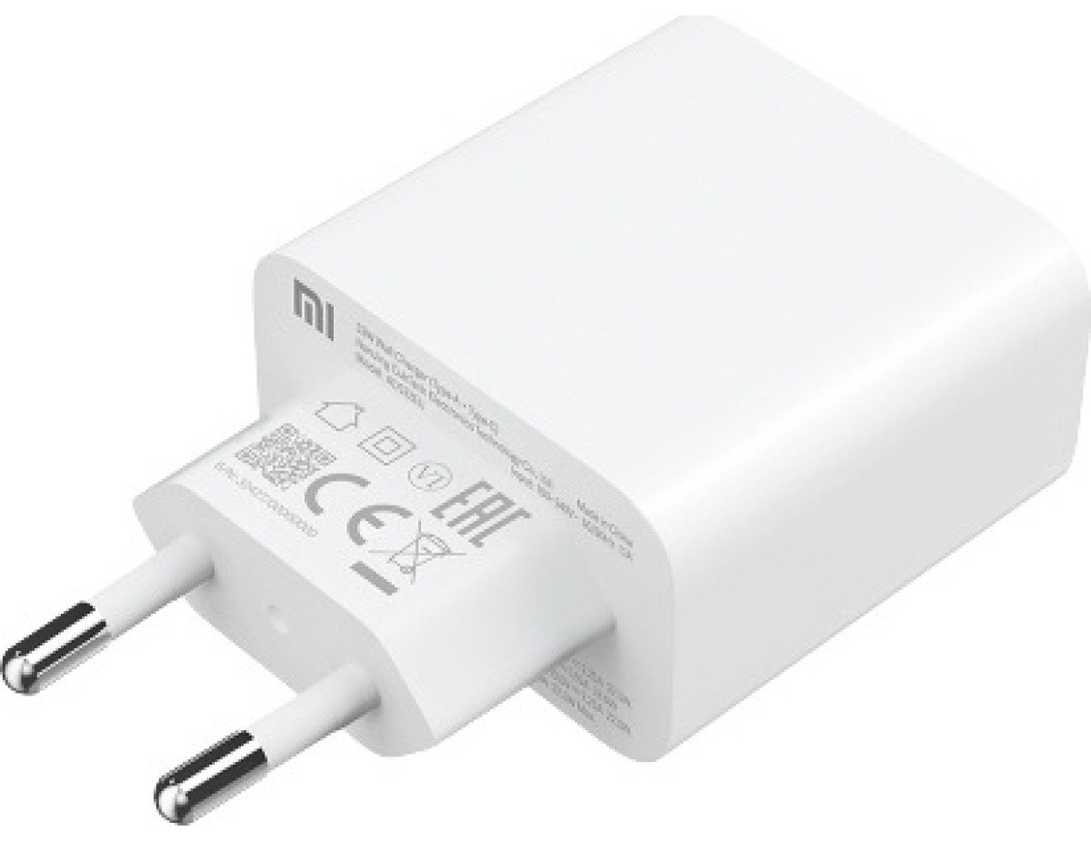 Xiaomi Φορτιστής Χωρίς Καλώδιο με Θύρα USB-A και Θύρα USB-C 33W Power Delivery Λευκός (BHR4996GL)