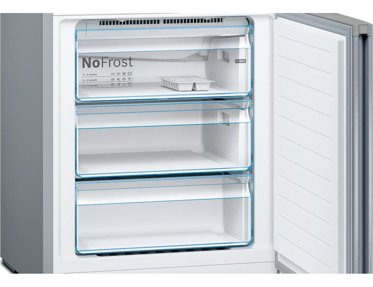 Bosch KGN49XIEA Ψυγειοκαταψύκτης 438lt Total NoFrost Υ203xΠ70xΒ67εκ. Inox