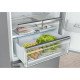 Pitsos PKNB49XIEP Ψυγειοκαταψύκτης 438lt Total NoFrost Υ203xΠ70xΒ67εκ. Inox