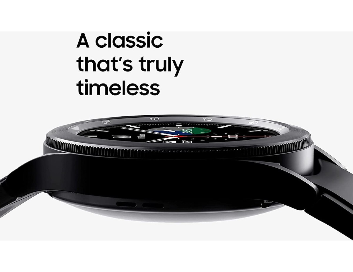 Samsung Galaxy Watch4 Classic Bluetooth Stainless Steel 46mm Αδιάβροχο με Παλμογράφο (Black) Samsung Galaxy Watch4 Classic Bluetooth Stainless Steel 46mm Αδιάβροχο με Παλμογράφο (Black)