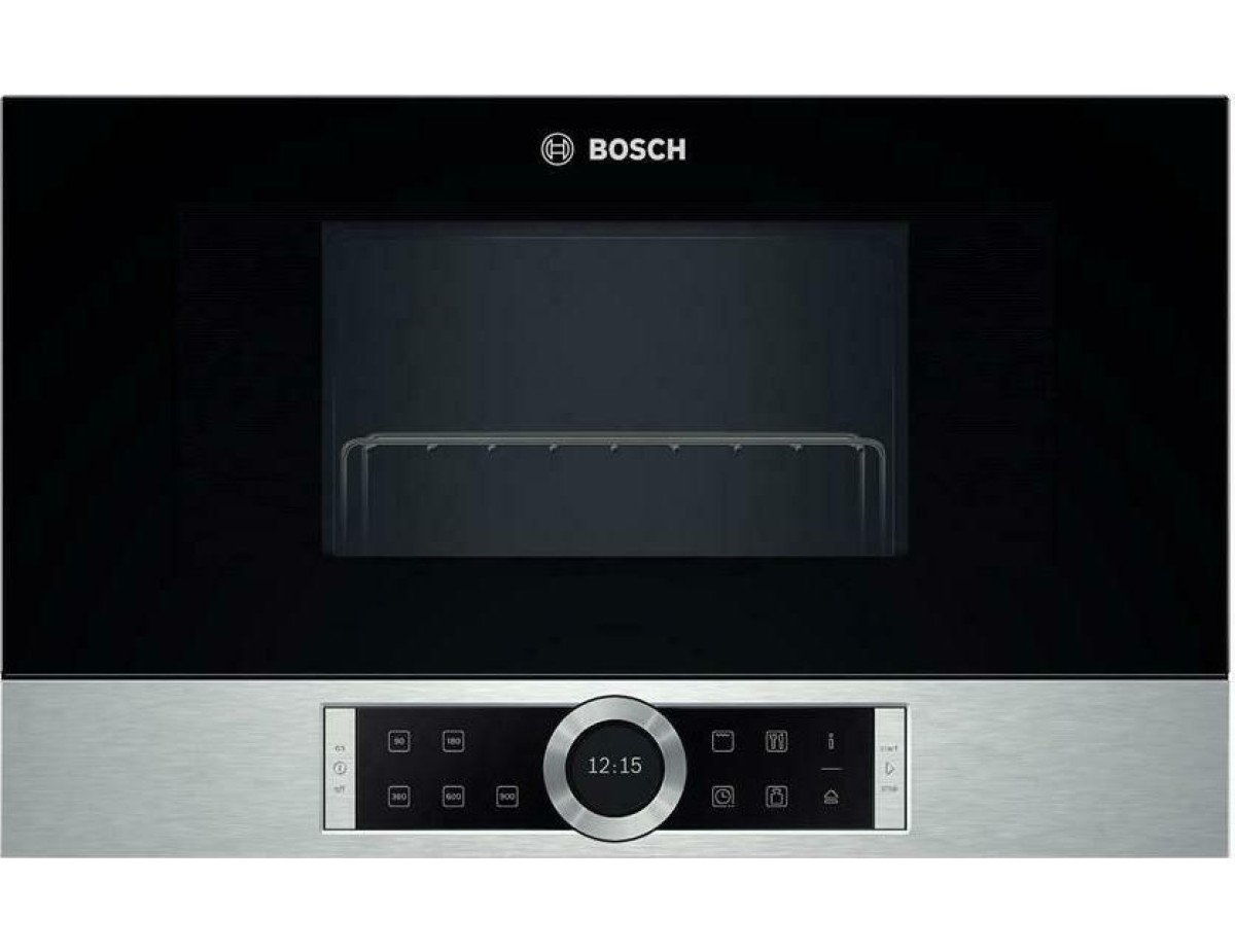 Bosch BFL634GB1 Εντοιχιζόμενος Φούρνος Μικροκυμάτων 21lt Μαύρος