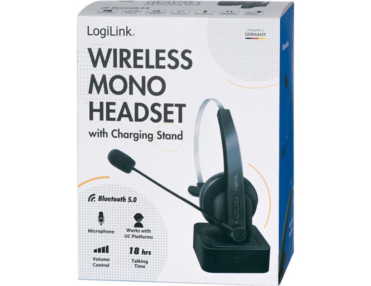LogiLink BT0059 Ασύρματα On Ear Multimedia Ακουστικά με μικροφωνο και σύνδεση Bluetooth LogiLink BT0059 Ασύρματα On Ear Multimedia Ακουστικά με μικροφωνο και σύνδεση Bluetooth