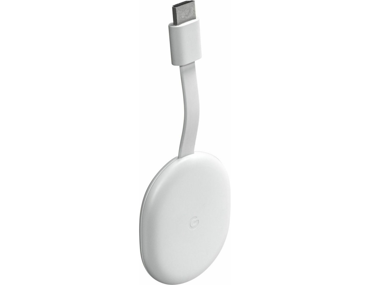 Google Smart TV Stick Chromecast with Google TV 4K UHD με Bluetooth / Wi-Fi / HDMI και Google Assistant Snow