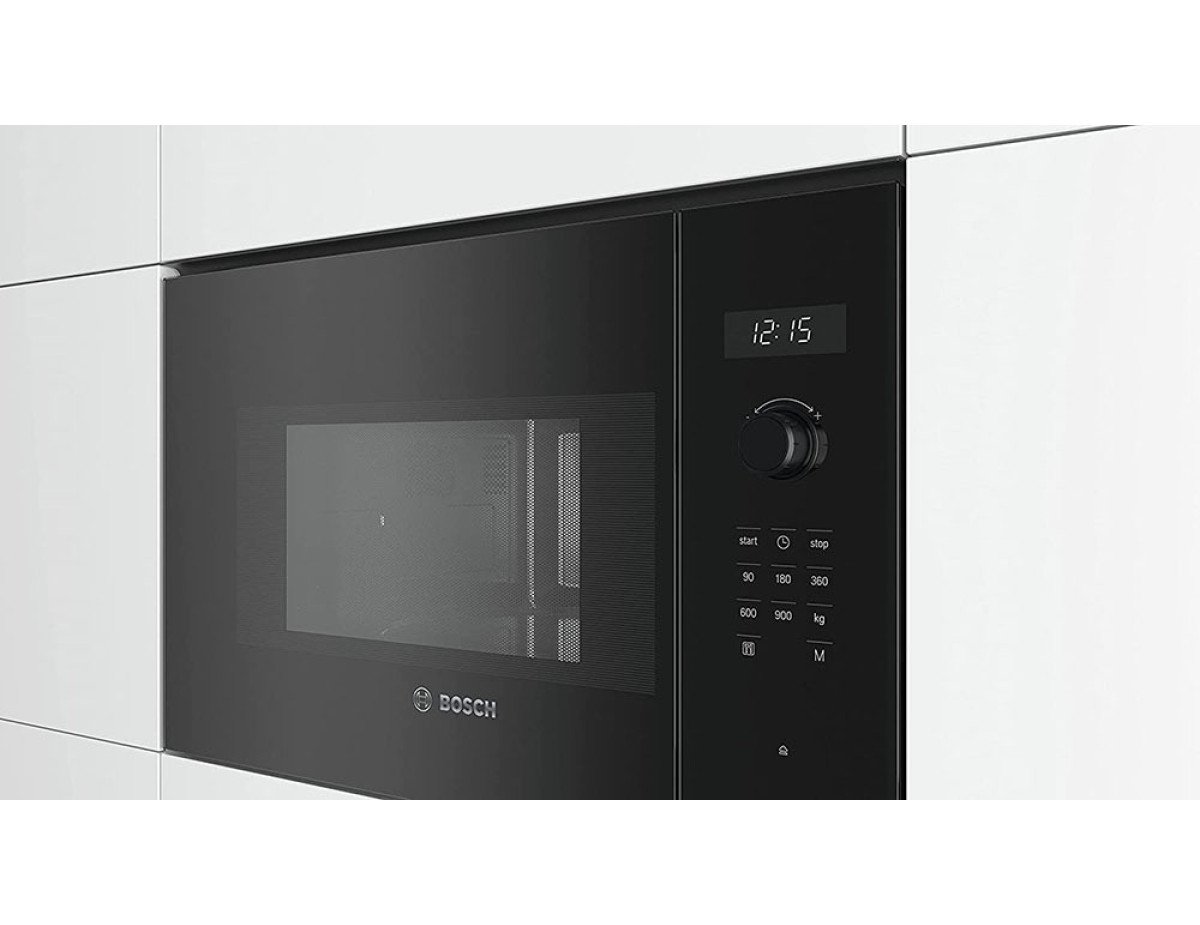 Bosch BFL554MB0 Εντοιχιζόμενος Φούρνος Μικροκυμάτων 25lt Μαύρος