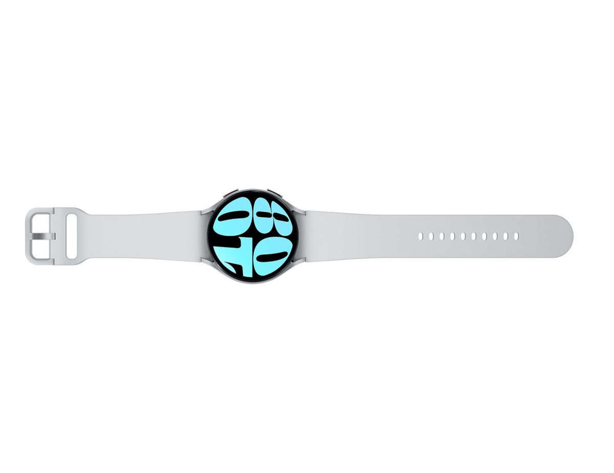 Samsung Galaxy Watch6 Bluetooth Aluminium 44mm Αδιάβροχο με Παλμογράφο (Silver)