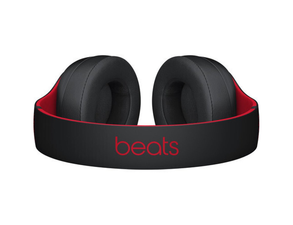 Beats Studio 3 Wireless Bluetooth Headphones (Over Ear) Defiant Black/Red - Decade Collection