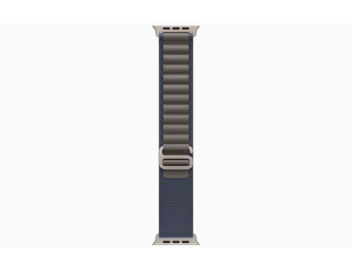 Apple Watch Ultra 2 Alpine Loop (Small) Titanium 49mm Αδιάβροχο με eSIM και Παλμογράφο (Blue Alpine Loop - Small)