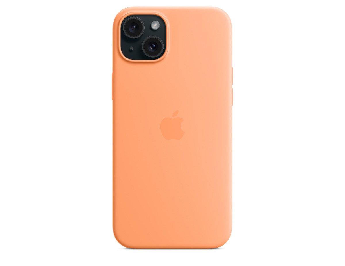 Apple Back Cover Σιλικόνης Πορτοκαλί (iPhone 15 Plus) MT173ZM/A