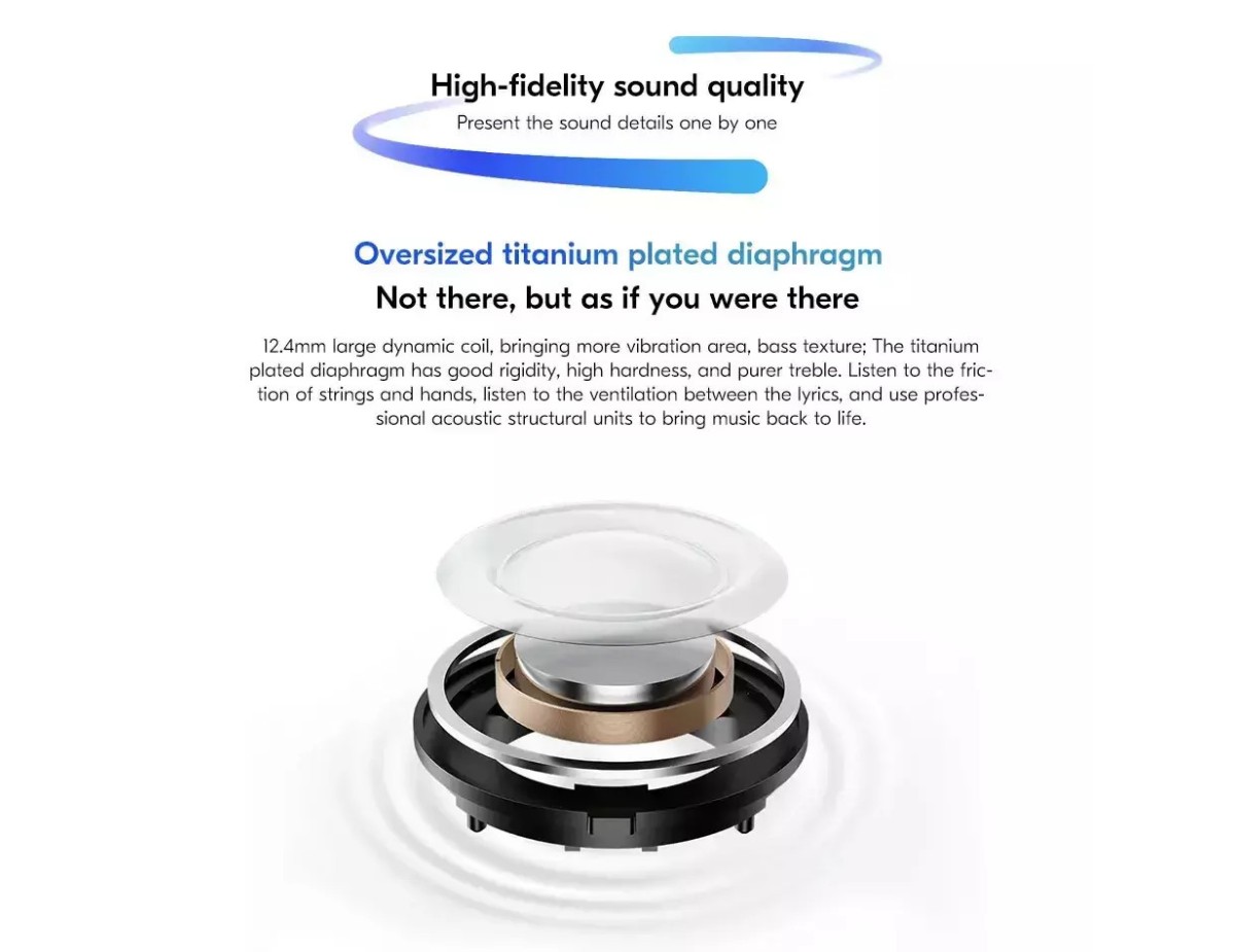 Xiaomi Redmi Buds 5 Bluetooth Handsfree Ακουστικά με Θήκη Φόρτισης Μαύρα