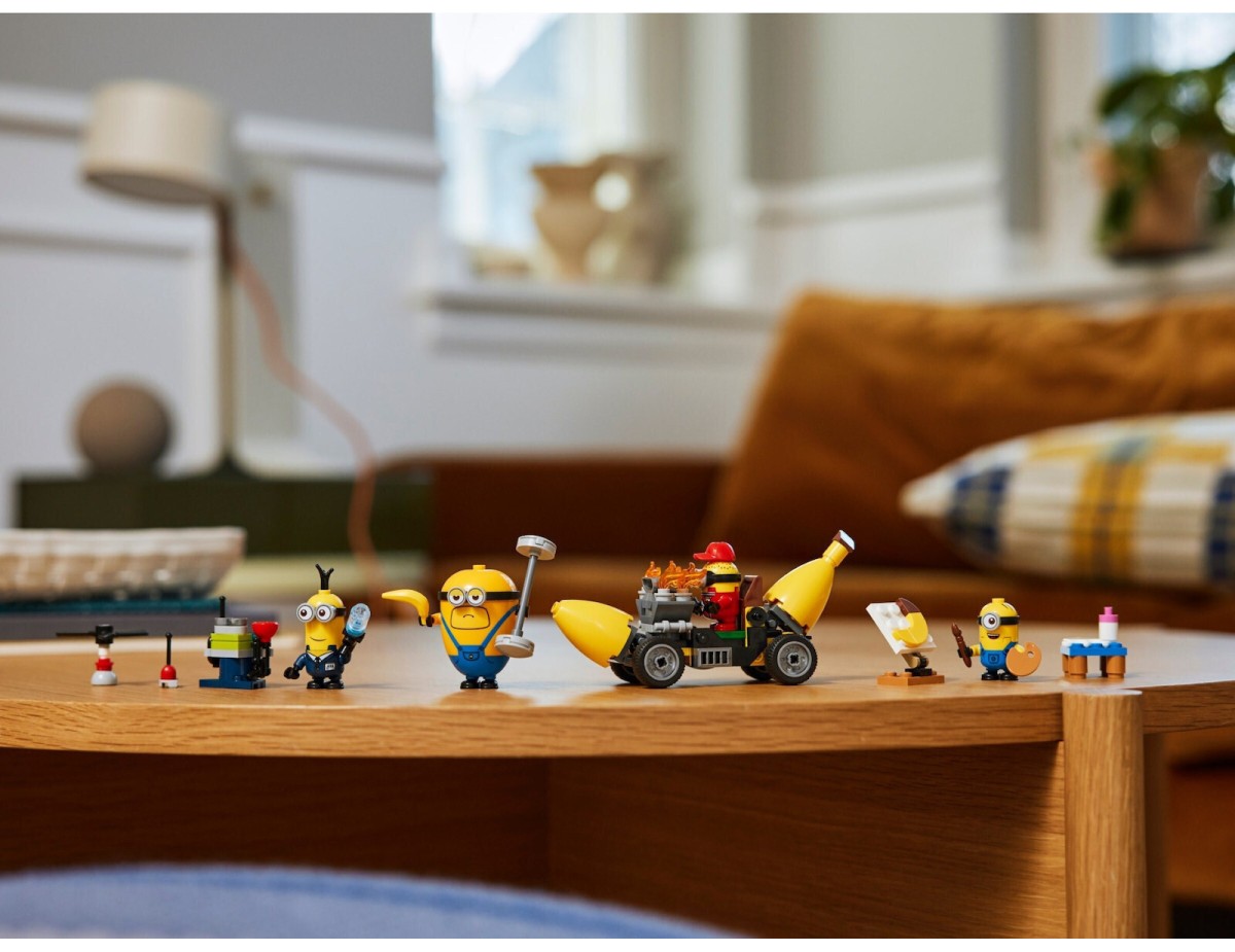 Lego Minions Banana Car για 6+ Ετών 136τμχ 75580