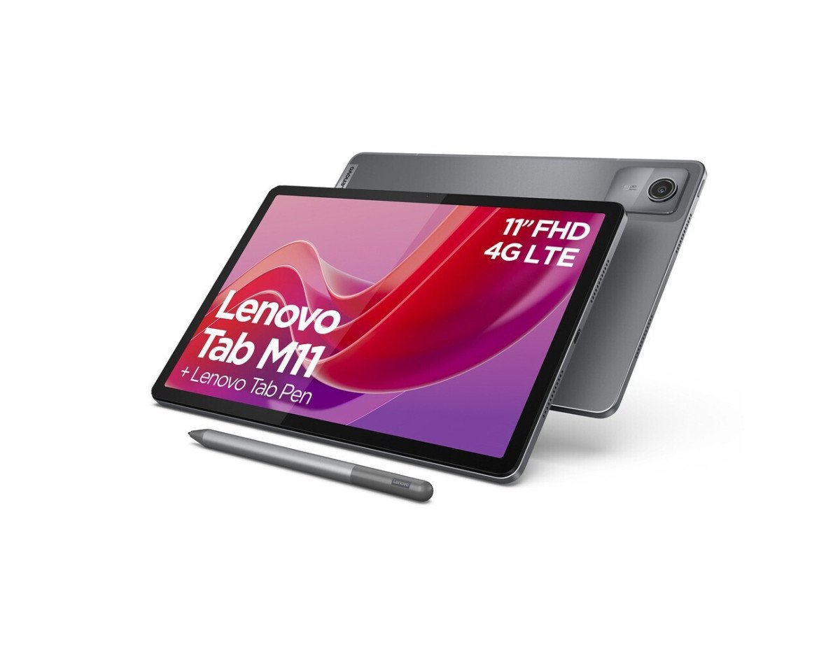 Lenovo Tab M11 11 με WiFi & 4G (4GB/128GB) Luna Grey