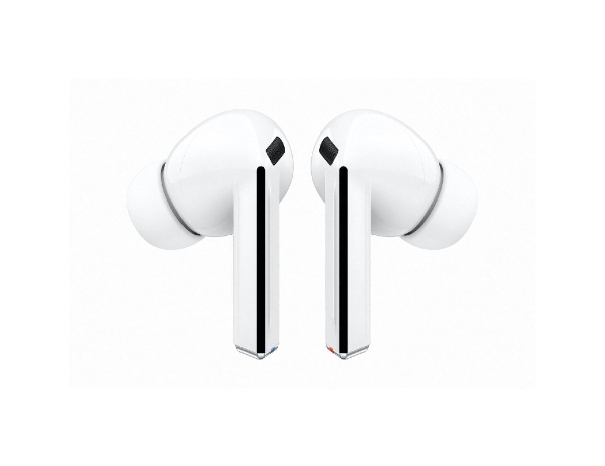 Samsung Galaxy Buds3 Pro Bluetooth Handsfree Ακουστικά με Αντοχή στον Ιδρώτα και Θήκη Φόρτισης Λευκά