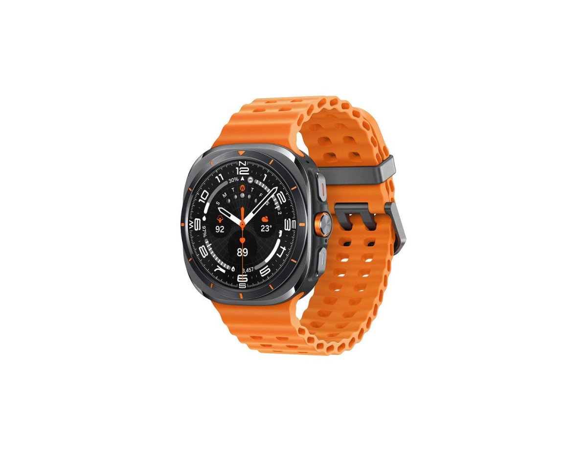 Samsung Galaxy Watch Ultra Titanium 47mm Αδιάβροχο με eSIM και Παλμογράφο (Titanium Gray)