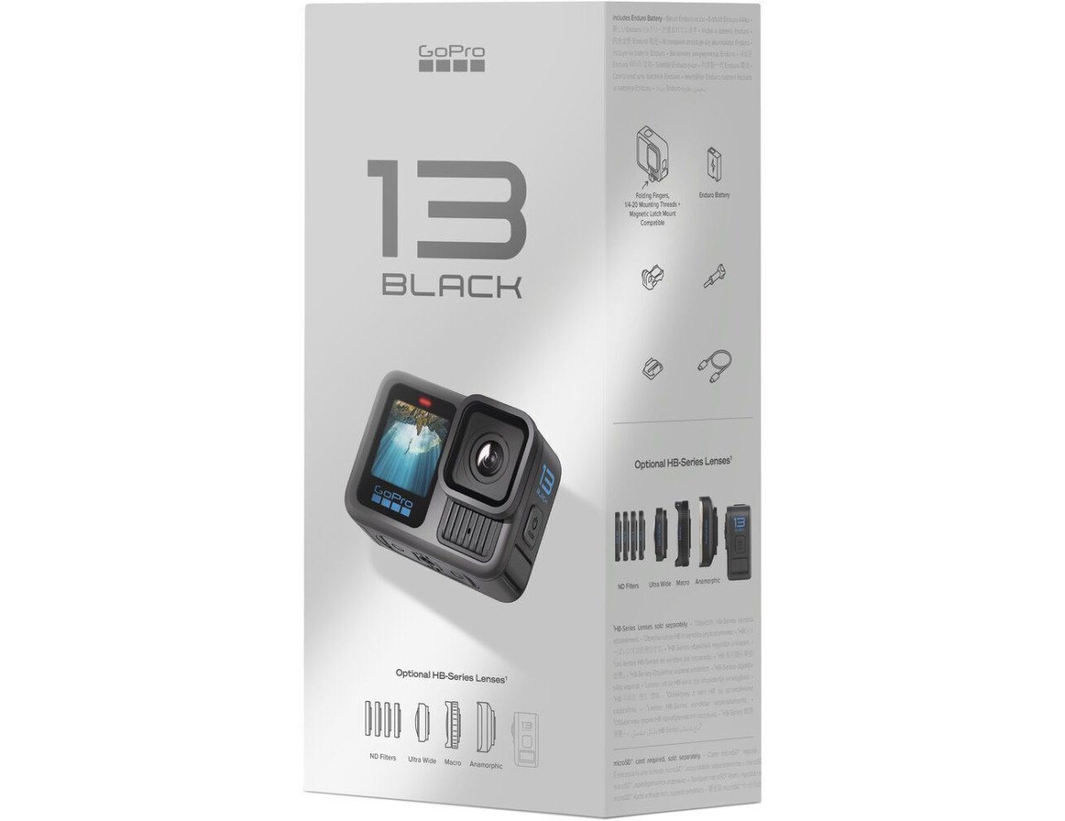 GoPro HERO13 CHDHX-131 Action Camera 5K Υποβρύχια με WiFi Μαύρη με Οθόνη 2.27