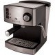 IQ CM-170 EX Μηχανή Espresso 850W Πίεσης 15bar Ασημί