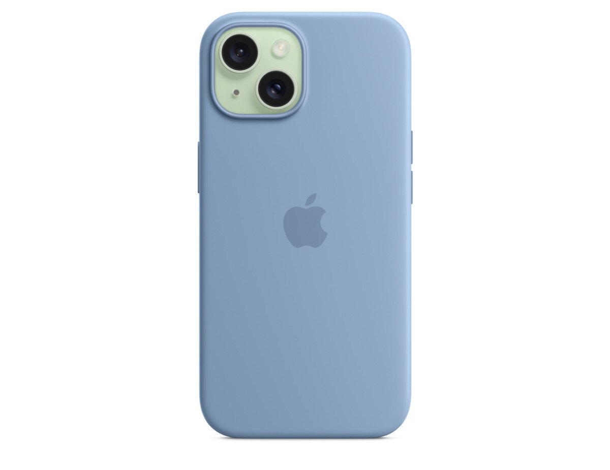Apple Back Cover Σιλικόνης Μπλε (iPhone 15) MT0Y3ZM/A