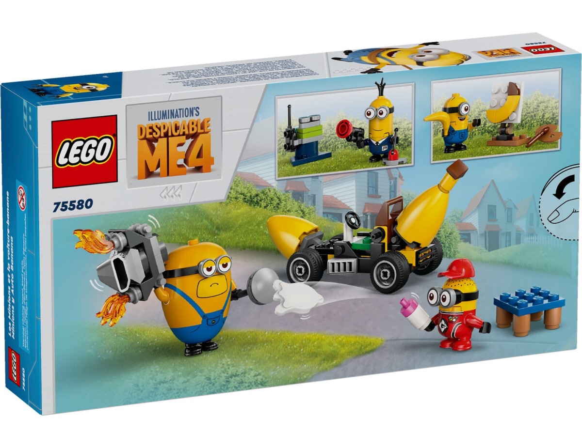 Lego Minions Banana Car για 6+ Ετών 136τμχ 75580