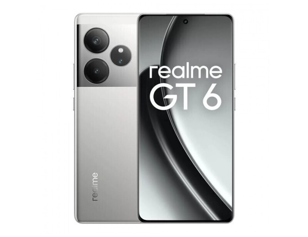 Realme GT 6 5G Dual SIM (12GB/256GB) Fluid Silver